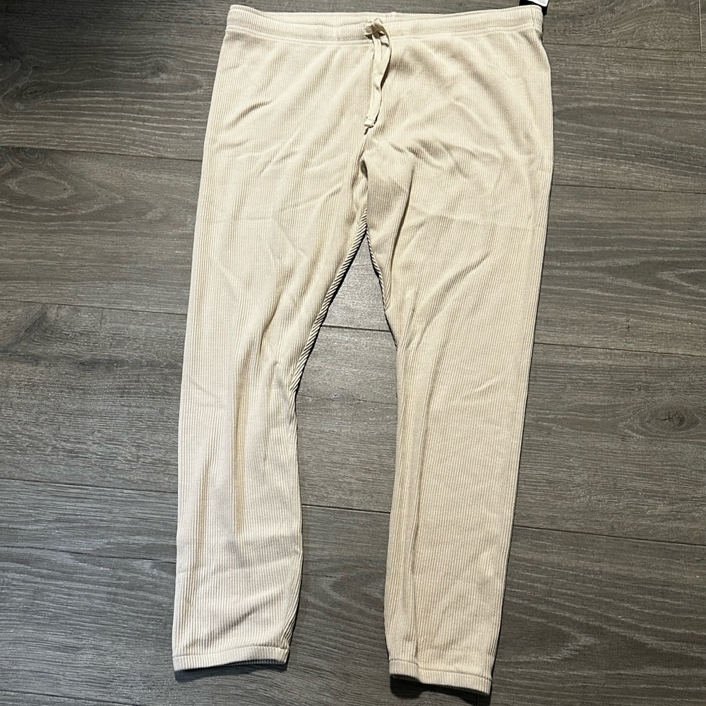 NWT ROOTS skinny rib pant - XL